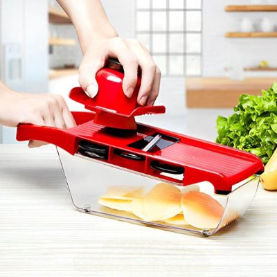 Tranches fines avec notre mandoline cuisine multiplecutting