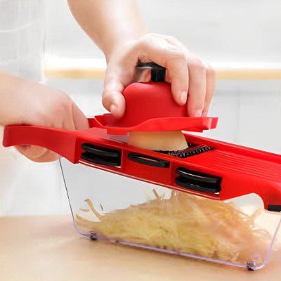 Sécurité maximale de notre mandoline multiplecutting