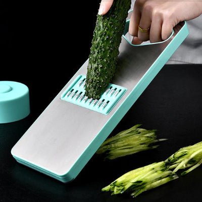 Coupe courgette avec mandoline cuisine slicergrater