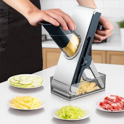 Découpe variée de notre mandoline cuisine ultrarapide